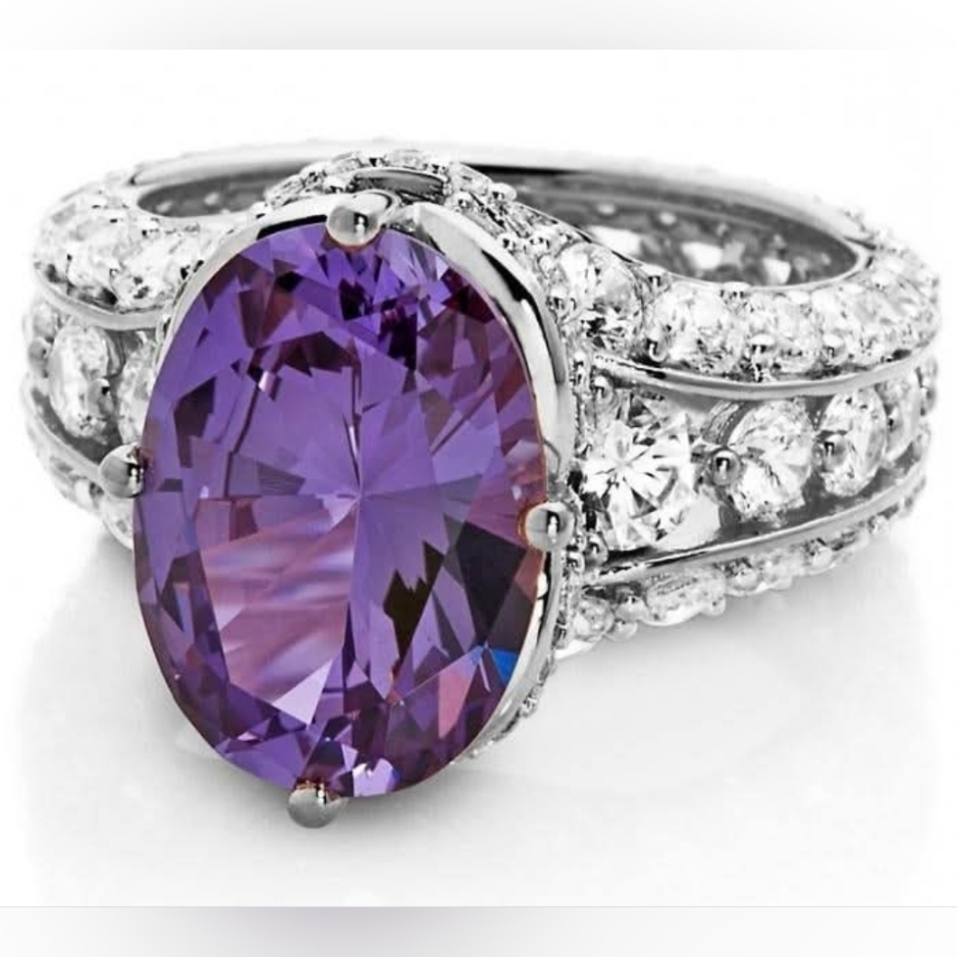 Victoria Wieck Color Change Sapphire In Sterling Silver Sz 8 215$